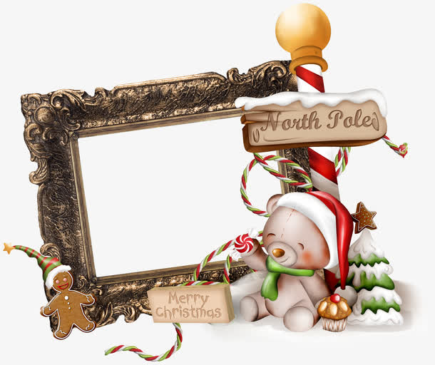 圣诞节装饰相框素材