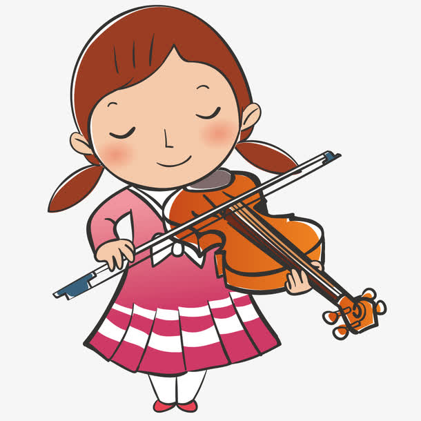 拉小提琴女生头像文艺图片