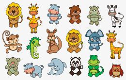 可爱卡动物合集