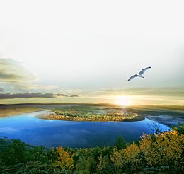 魅力生态河湾