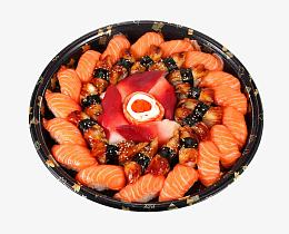 寿司三文鱼大餐