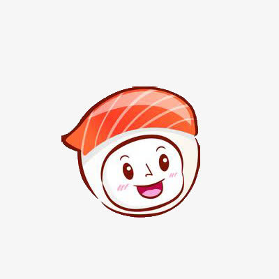 卡通寿司素材免抠