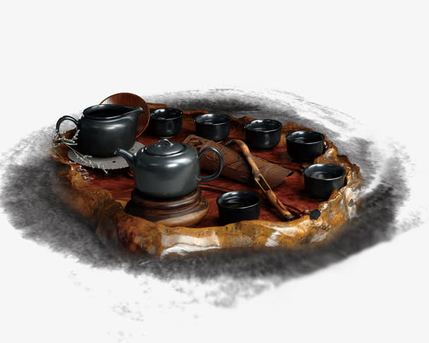 茶道免抠素材免费下载_觅元素51yuansu.com