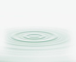 绿色螺旋水纹