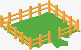 围栏png矢量元素