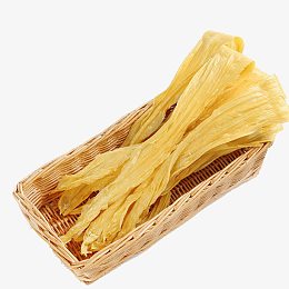 篮子装着的腐竹