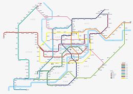 重庆地铁线路图