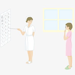 医院检查视力视力测试