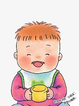 拿杯子的宝宝