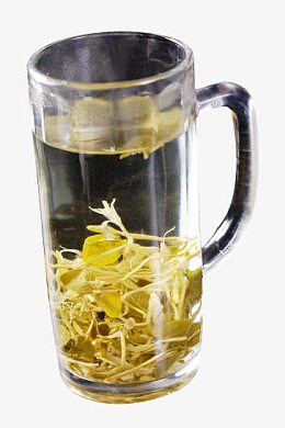 清香金银花茶