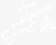 卡通粉笔字数字