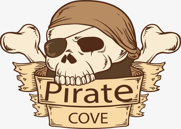 复古海盗骷髅头