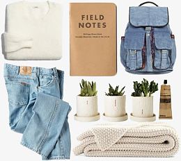 春秋淡蓝牛仔裤