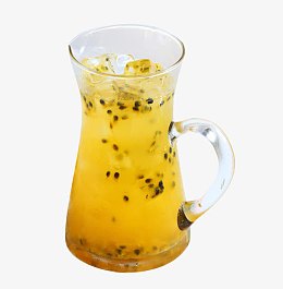 一杯百香果果汁