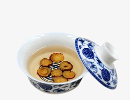 茶杯里的丹参片