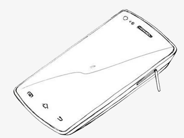 触屏笔手机线稿