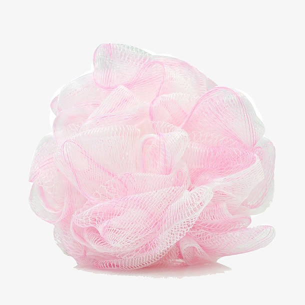 粉色沐浴球素材