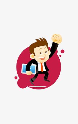 准备尽力拼搏的销售经理