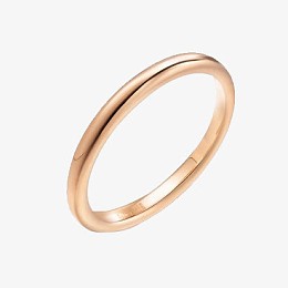 周生生红色黄金戒指86017R18KR