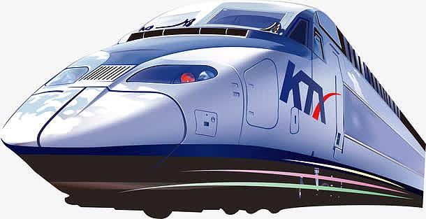 手绘卡通3d动车设计