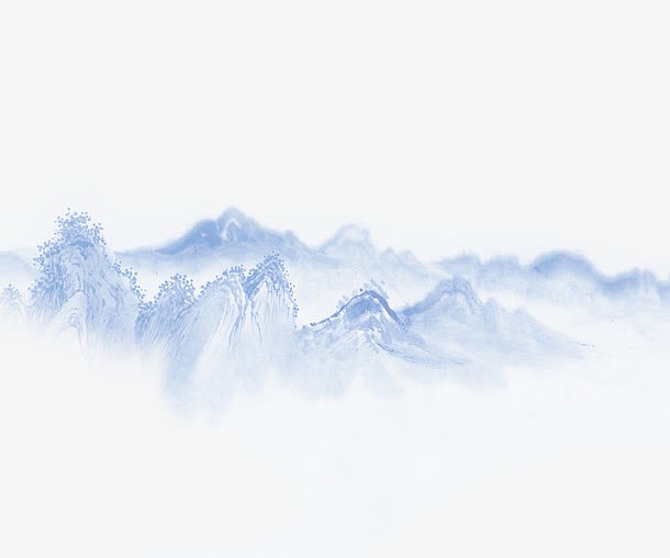 中国风背景山