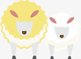 新西兰牧场羊群