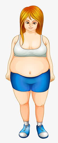 女胖子