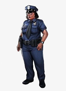卡通警察