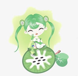 绘画女该