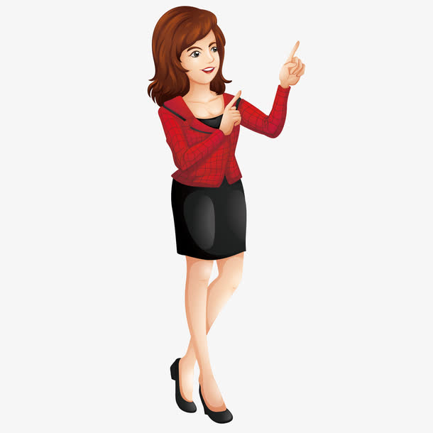 做分析的女职员免抠素材免费下载_觅元素51yuansu.com