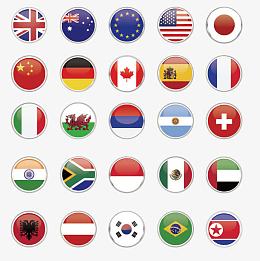 国家徽章矢量图