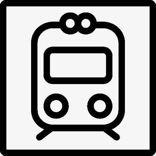 城市火车站图标