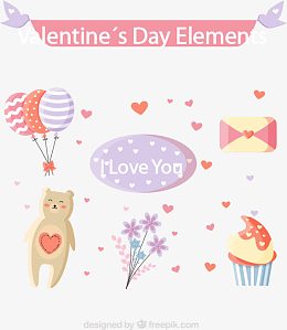 7款清新情人节元素