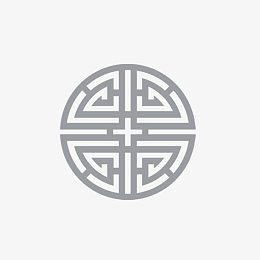 古风圆形花纹