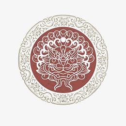 圆形中国元素