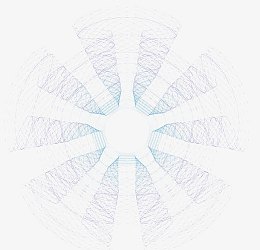 精美防伪圆形花纹底纹