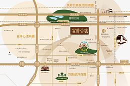 楼盘区位图