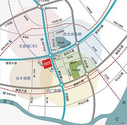 小区楼盘区位图
