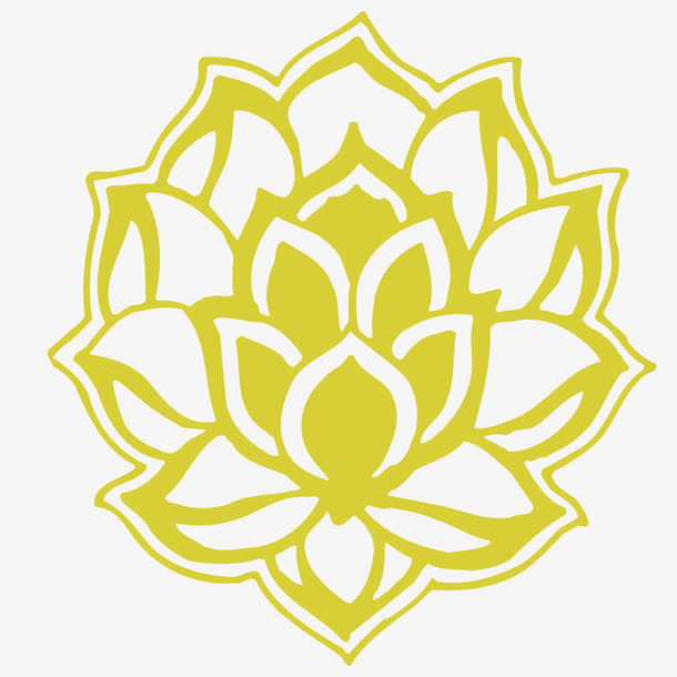 佛教花边素材图片