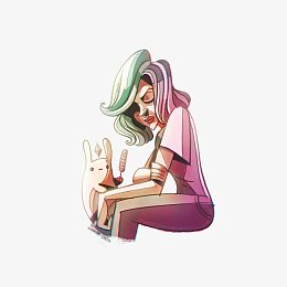 伤心的女人