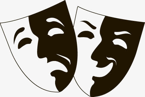 关键词 : 黑白色面具,伤心面具,欢乐面具[声明] 觅元素所有素材为用户