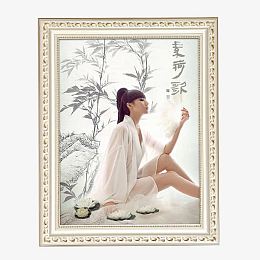 中式实木相框