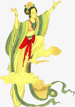 人物pngpng敦煌壁画pngpng卡通腾云驾雾pngpng敦煌壁画马与人pngpng浅