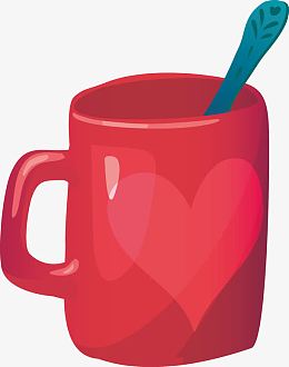 矢量创意设计二月红色情人节图