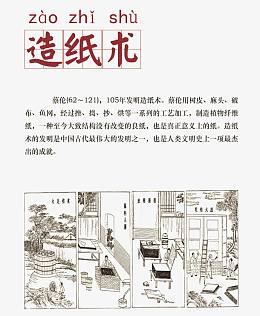 四大发明 造纸术图片