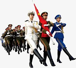 高清军人摄影军姿