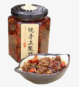手工制作牛肉酱