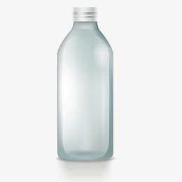 矢量玻璃瓶身