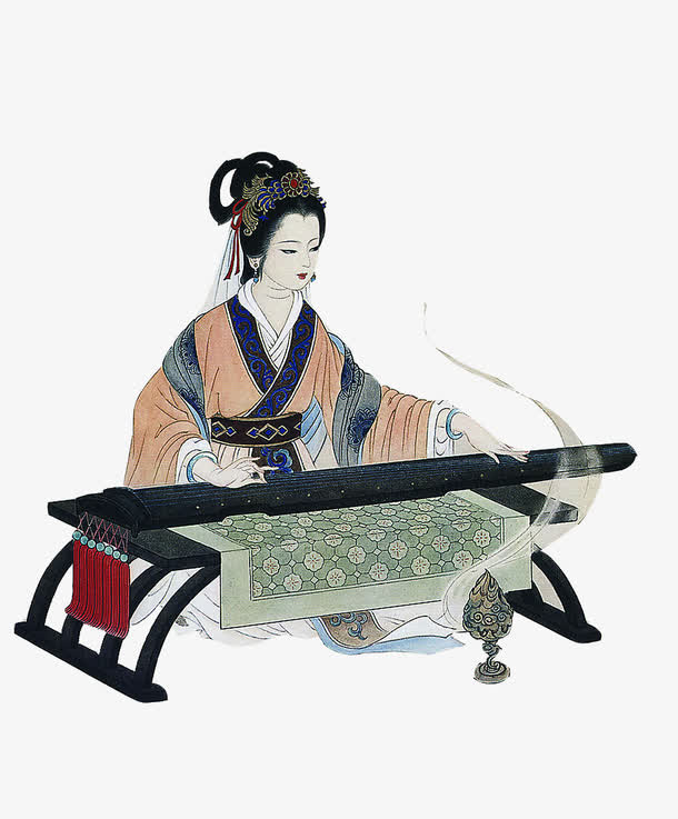 国画人物素材免费下载_觅元素