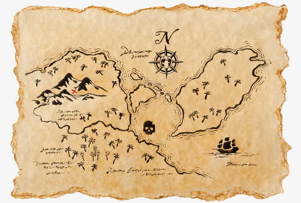 古代地图素材免费下载_觅元素